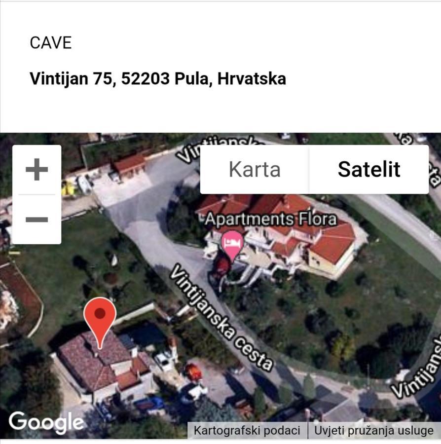 Appartamento Cave With Free Parking Pola Esterno foto